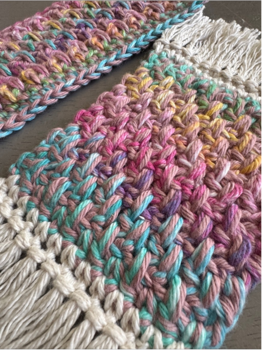 Crochet Mug Cozy and Coaster Mug Rug Set - 100% Cotton Great Gift! - Picture 9 of 9